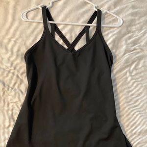Strappy workout tank